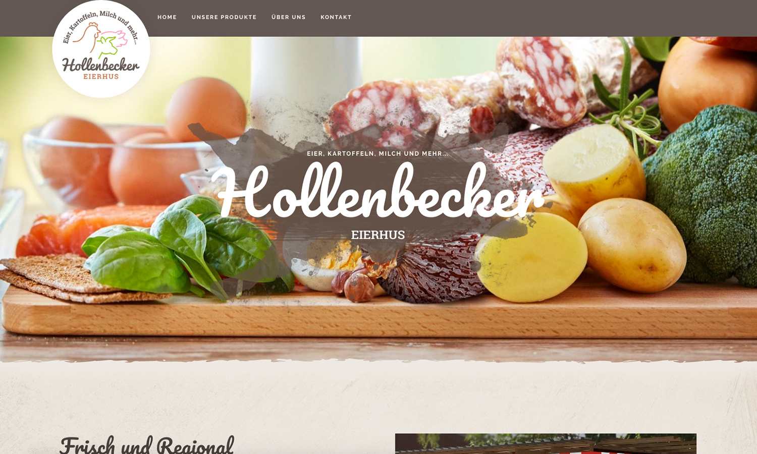 Webseiten Hollenbecker Eierhus