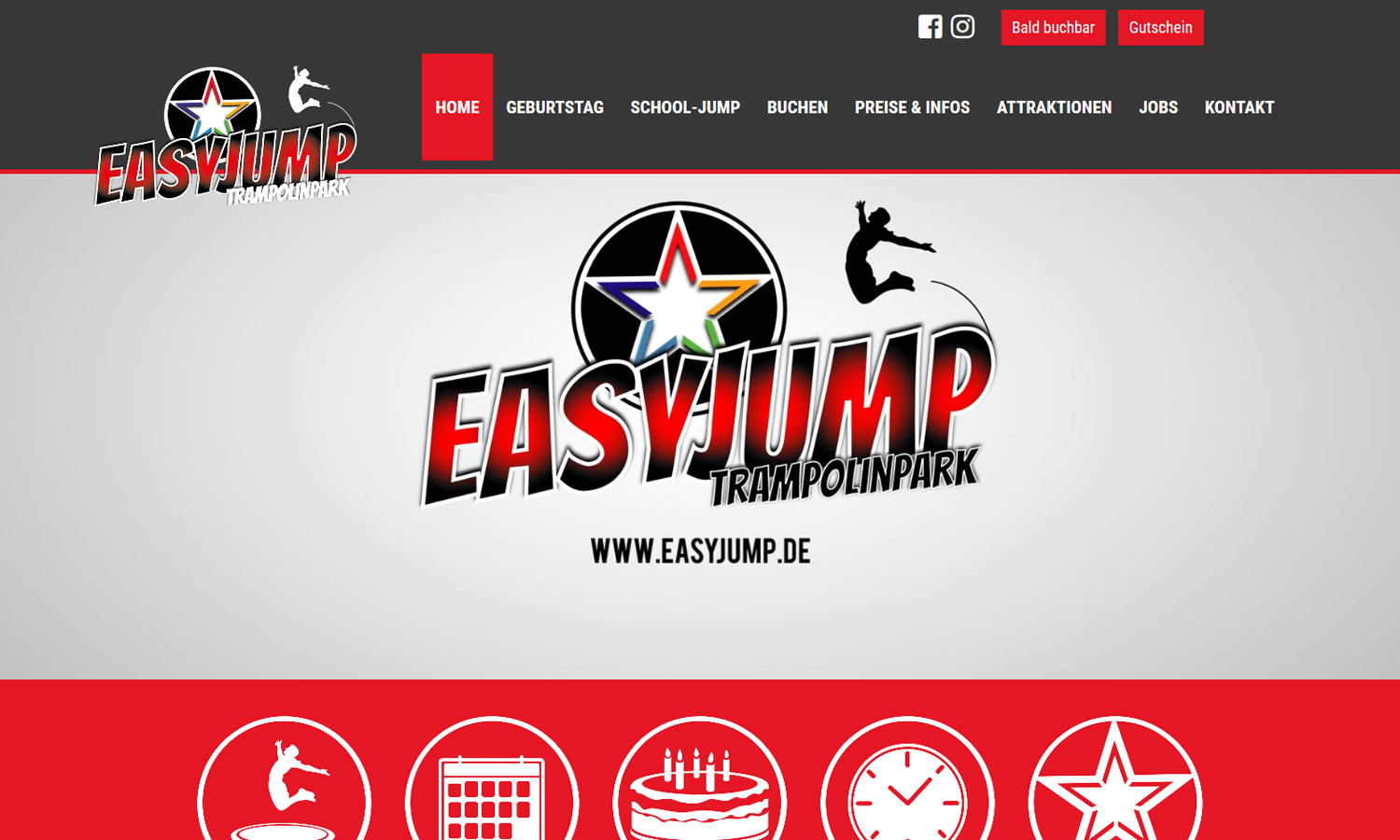 Webseiten Easy Jump