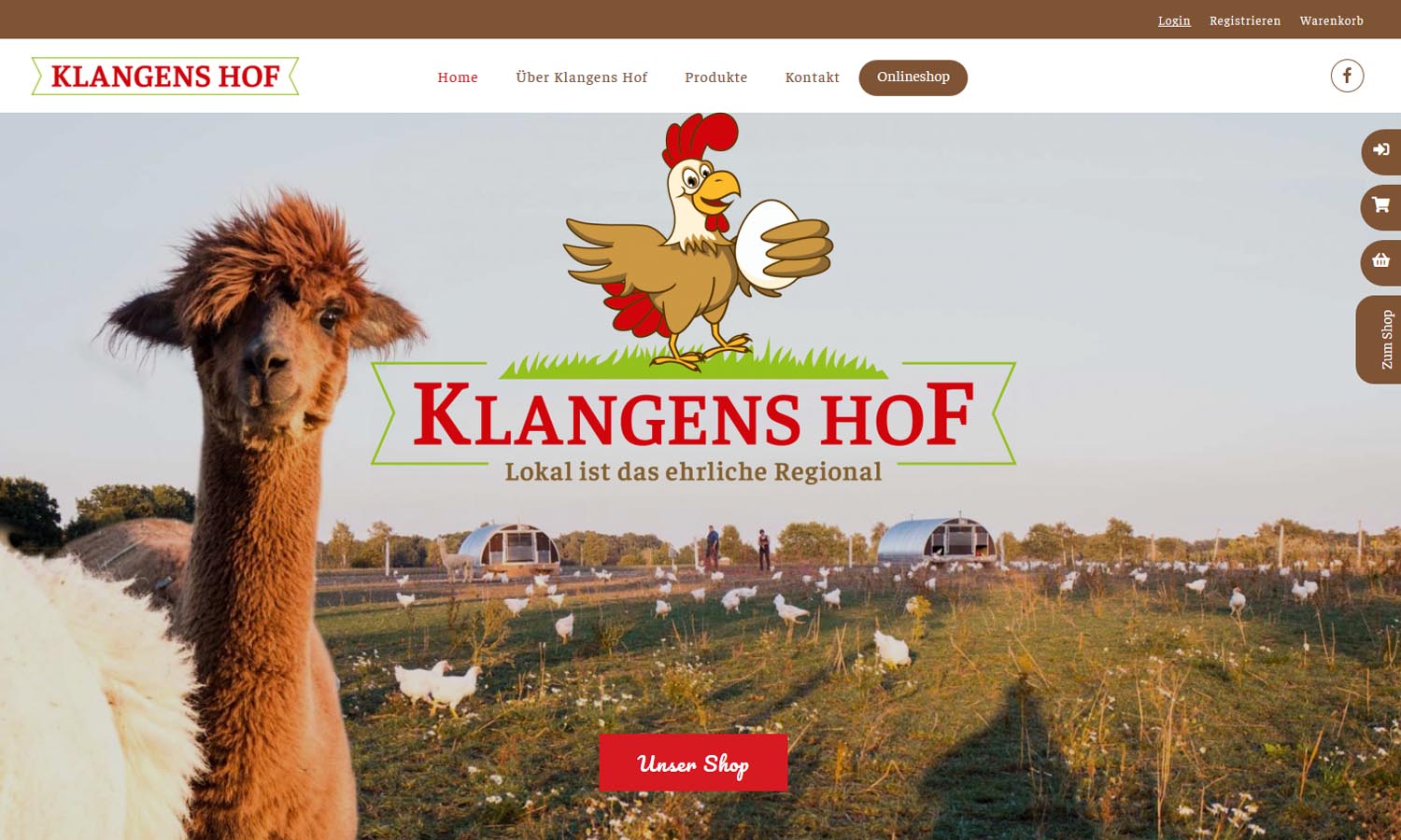 Webseiten Klangens Hof