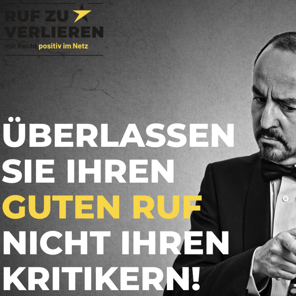 Projekt: Ruf zu verlieren
